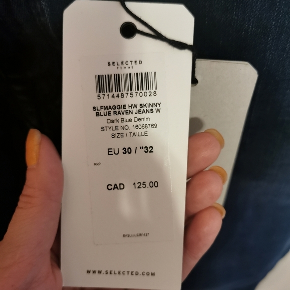 Selected jeans, bnwt, size  30 - Picture 6 of 9